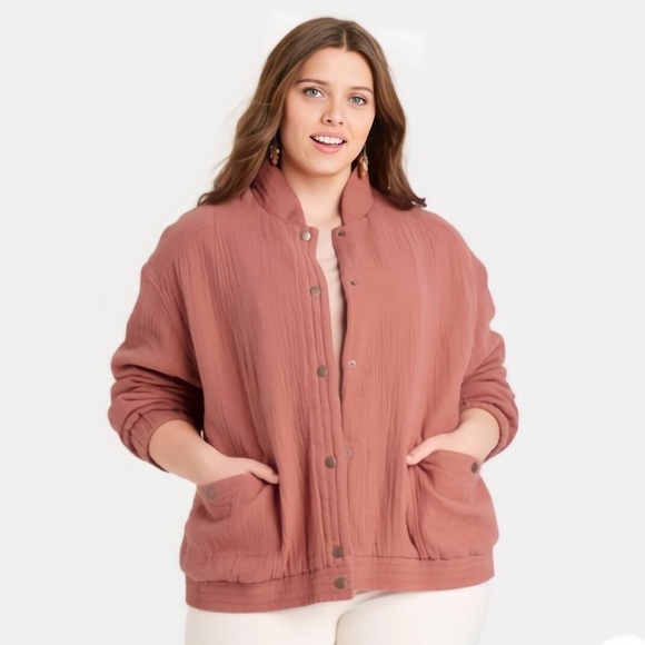 Universal Thread Rust Jacket - Picture 2 of 8